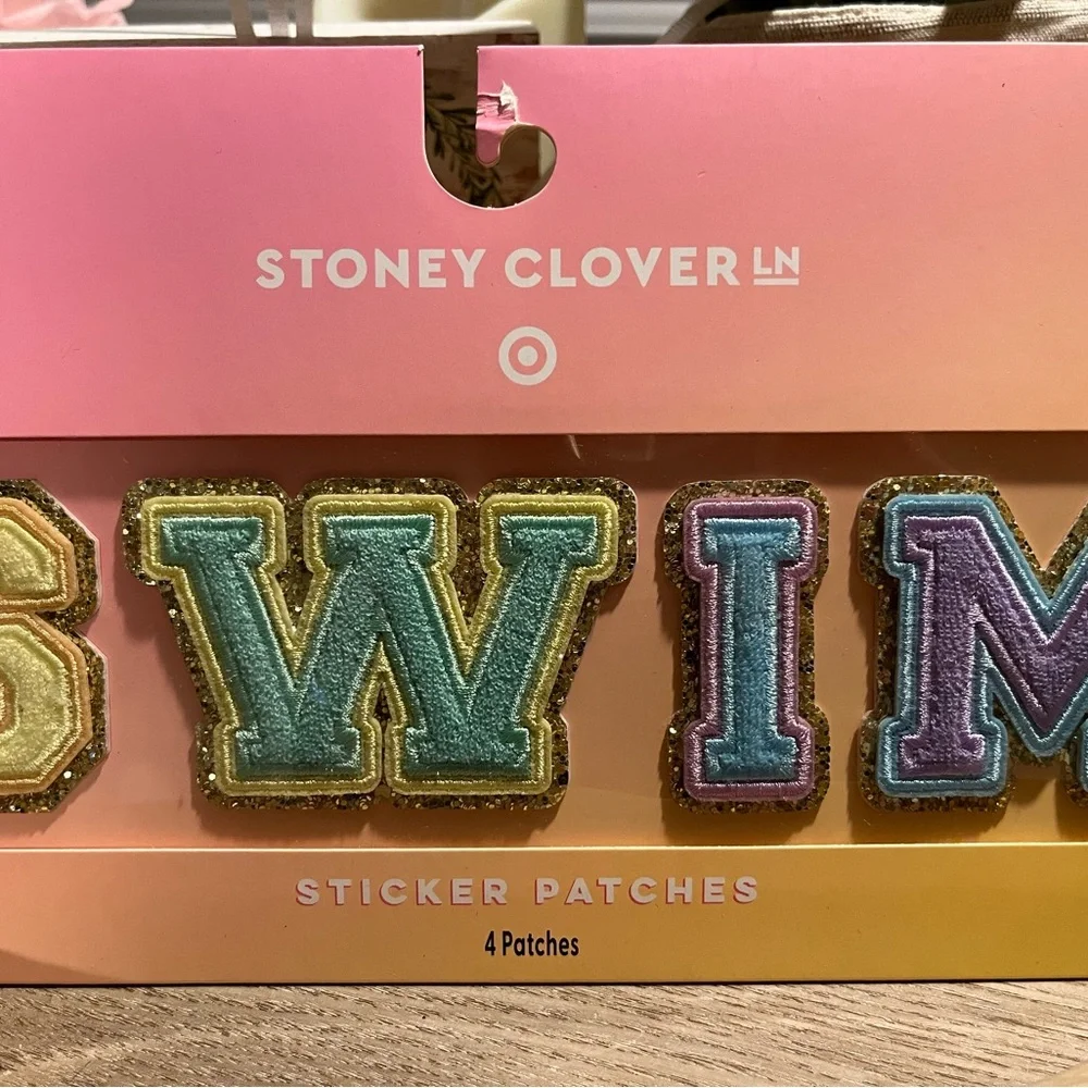 Stoney Clover Sticker Patches- Set of three!!!!!